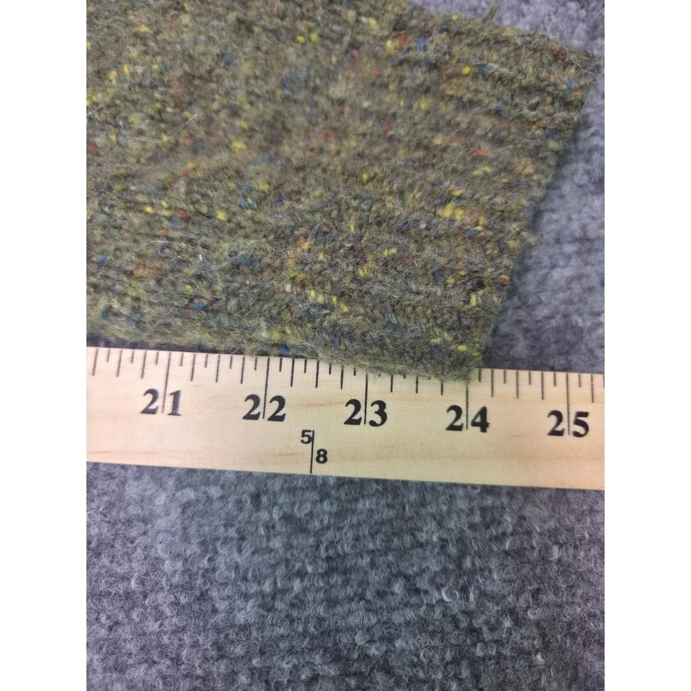 Sherpa Adventure Gear Merino Wool Alpaca Sweater Olive Green Waffle Knit Mens XL